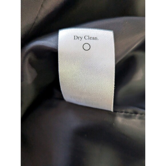 Coldwater Creek Blazer Women's L 14-16 Navy Jacquard Jacket Metallic Retro Glam - Picture 13 of 15